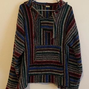 Multicolored drug rug